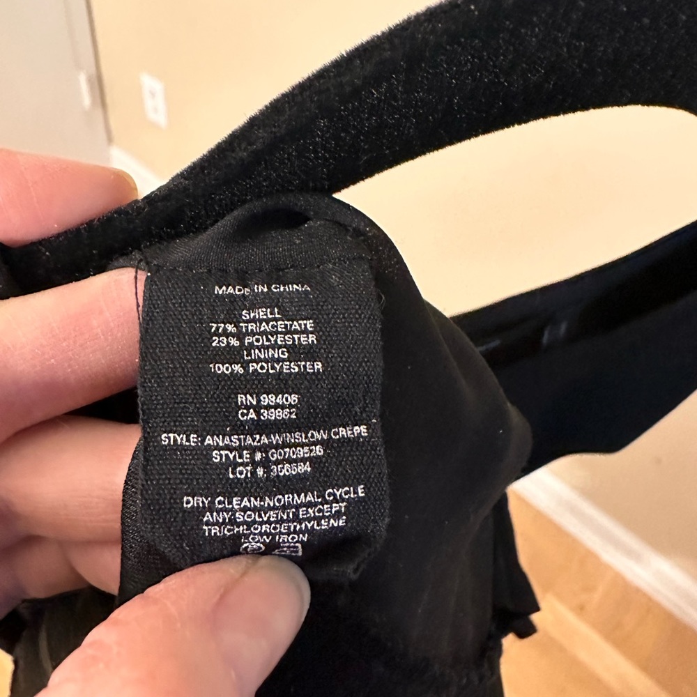 Theory Black Shell With Pleated Bottom - image 6